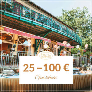 Restaurantgutschein / Wertgutschein